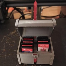 switch game box gadget trunk cartridge 3d print model - Mito3D