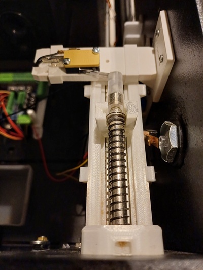 commutateur roseau soutien log puller lamelle pincab flipper virtuel potentiomètre 3d print model - Mito3D