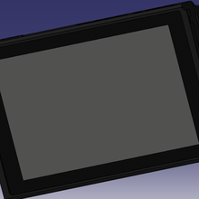 switch screen game nintendo ecran 3d print model - Mito3D