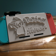 interruttore conchiglia Pokemon Pikachu 3d print model - Mito3D