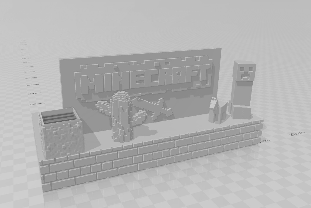 commutateur soutien minercraft Minecraft 3D print model - Mito3D