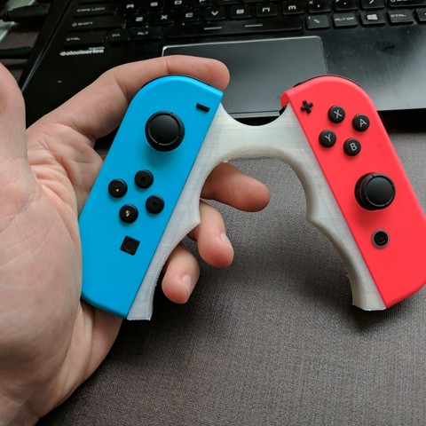 switcherang nintendo commutateur de joie-con poignée gadget joycon 3D print model - Mito3D