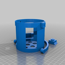 swivel cupholder 3d_printing 3d print model - Mito3D