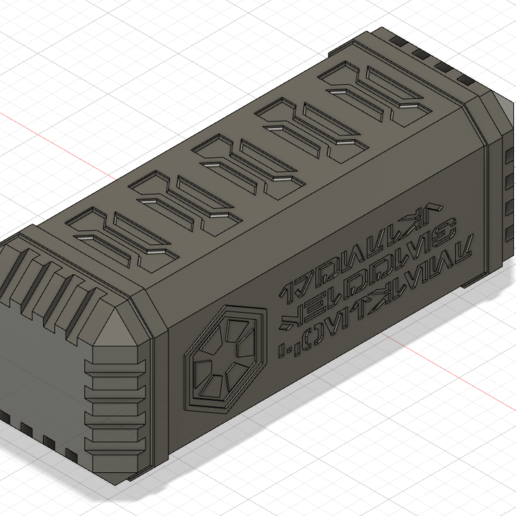 swl récipient vase mode étoile guerres légion 3D print model - Mito3D