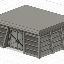 swl endor bunker vaso modalità stella guerre legione 3d print model - Mito3D