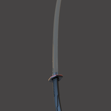 Schwert Kunst Katana Samurai Anlagegut 3d print model - Mito3D