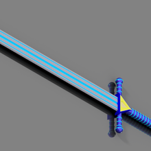 l'épée jeu de zelda 3d print model - Mito3D