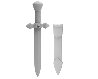 spada 1 ep arma tagliare coltello arsenale sigmar 3d Stampa medievale armerie bash barra Dawngringer soldati forniture 3d print model - Mito3D