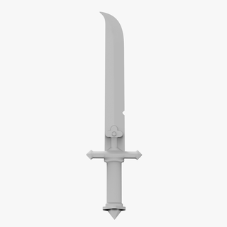 espada 2 ep arma guerra couteau faca arsenal martelo 3d impressão medieval arsenais bash golpear amanhecer soldados 3d print model - Mito3D