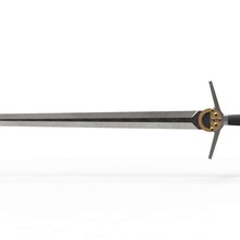 épée witcher 2 de la série télévisée divers rivia geralt witchersword prop jouet imprimable d'impression cosplay réplique lame mêlée l'arme l'épée 3d print model - Mito3D