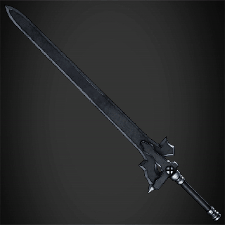 sword art online kirito elucidator cosplay 3d print model - Mito3D