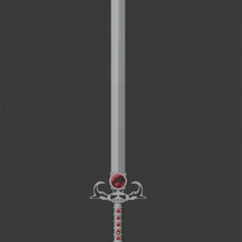 espada fant art varios fantas 3d print model - Mito3D