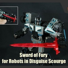épée fureur transformateurs robots déguisement fléau robotsindisguise 3d print model - Mito3D