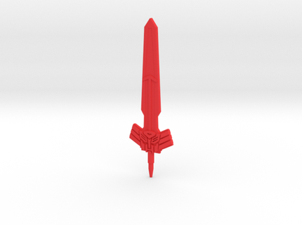 espada honra transformadores 5mm elite guarda relâmpago 3d print model - Mito3D
