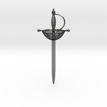 sword letter opener home dagger 3d print model - Mito3D
