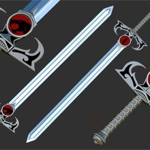 kılıç lion 3d print model - Mito3D