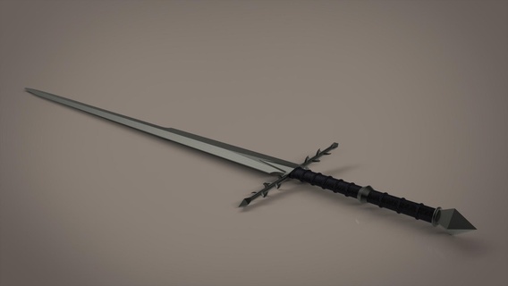 spada nazgul lotr Hobbit cosplay arma coltello procedura guidata ringwraith mirkwood elfo signore anelli gondor 3d print model - Mito3D