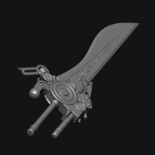espada de noctis jogo a final fantasia arma 3d print model - Mito3D