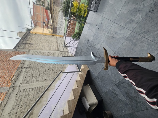 espada of destino mentiras p real tamanho 145cm gadget cosplay pinóquio vídeo jogos peixe réplica decoração 3d print model - Mito3D