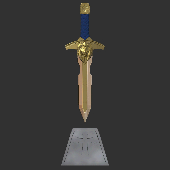 sword parcel opener 3dprint 3D print model - Mito3D