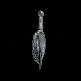 épée Saint Michael pendentif 3d impression 3d print model - Mito3D