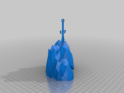 sword stone 3d printing 3d print model - Mito3D