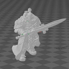 espada bruxo jogos custodes 40k martelo guerra 3d print model - Mito3D