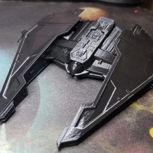 swtor ship game vehicles star wars starship spaceship sith fury 3d print model - Mito3D