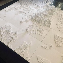 Sydney gerahmt Mauer Kunst Stadtbild Architektur Gebäude Souvenir Stadt Karte Australien 3d Design 3d print model - Mito3D