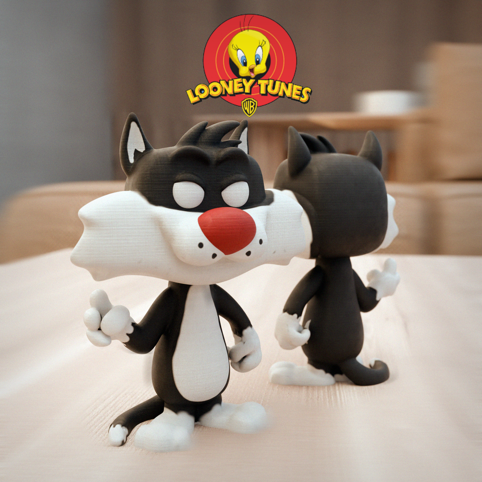 Sylvester funko popular 3D print model - Mito3D