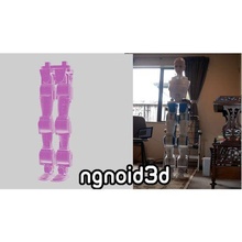 Sylvia 2021 completo bípede robô corpo animatronic pernas pés humanóide silicone realista 3d print model - Mito3D