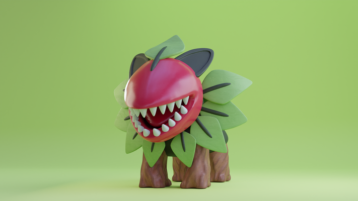 sylvling 3d printable stl game plant cute rivals of aether buddy sylvanos 3d print model - Mito3D