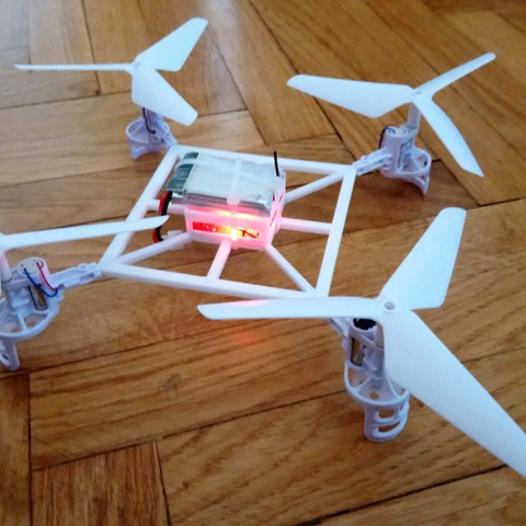 syma racing drone frame gadget x5c quadcopter 3D print model - Mito3D