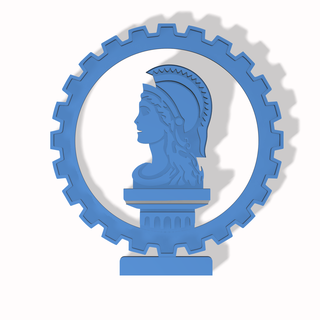 sembol sivil mühendislik mühendis logo simbol meslek Sanat dekorasyon 3d print model - Mito3D