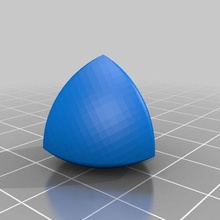 symétrique sphéroforme tétraèdre art math 3d print model - Mito3D
