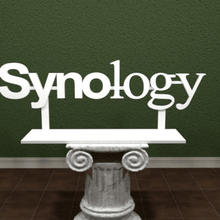 synology logo art segni loghi in piedi hardware libero easy print di backup impressionante 3dpicks 3d print model - Mito3D