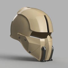 sintetizador de campo capacete fallout 4 moda 3d print model - Mito3D