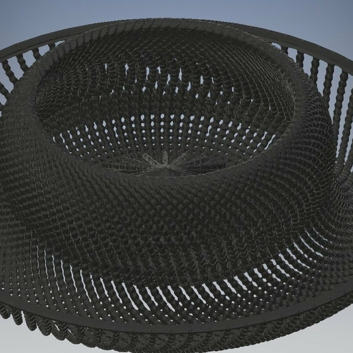 synthetic bowl pattern art 3D print model - Mito3D