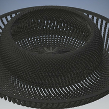 synthetic bowl pattern art 3d print model - Mito3D