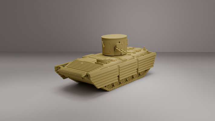 sirio bmp 1 ifv 100 56 20mm siria tanque shafrah mahmia sla militar juguete stl 3d print model - Mito3D