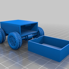 tercümesi syzguru11 kibrit kutusu araba dönen tekerlekler oyun oyuncak 3d print model - Mito3D