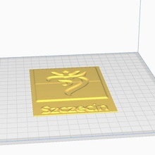 szczecin simplified logo tool poland polska 3d printing 3d print model - Mito3D