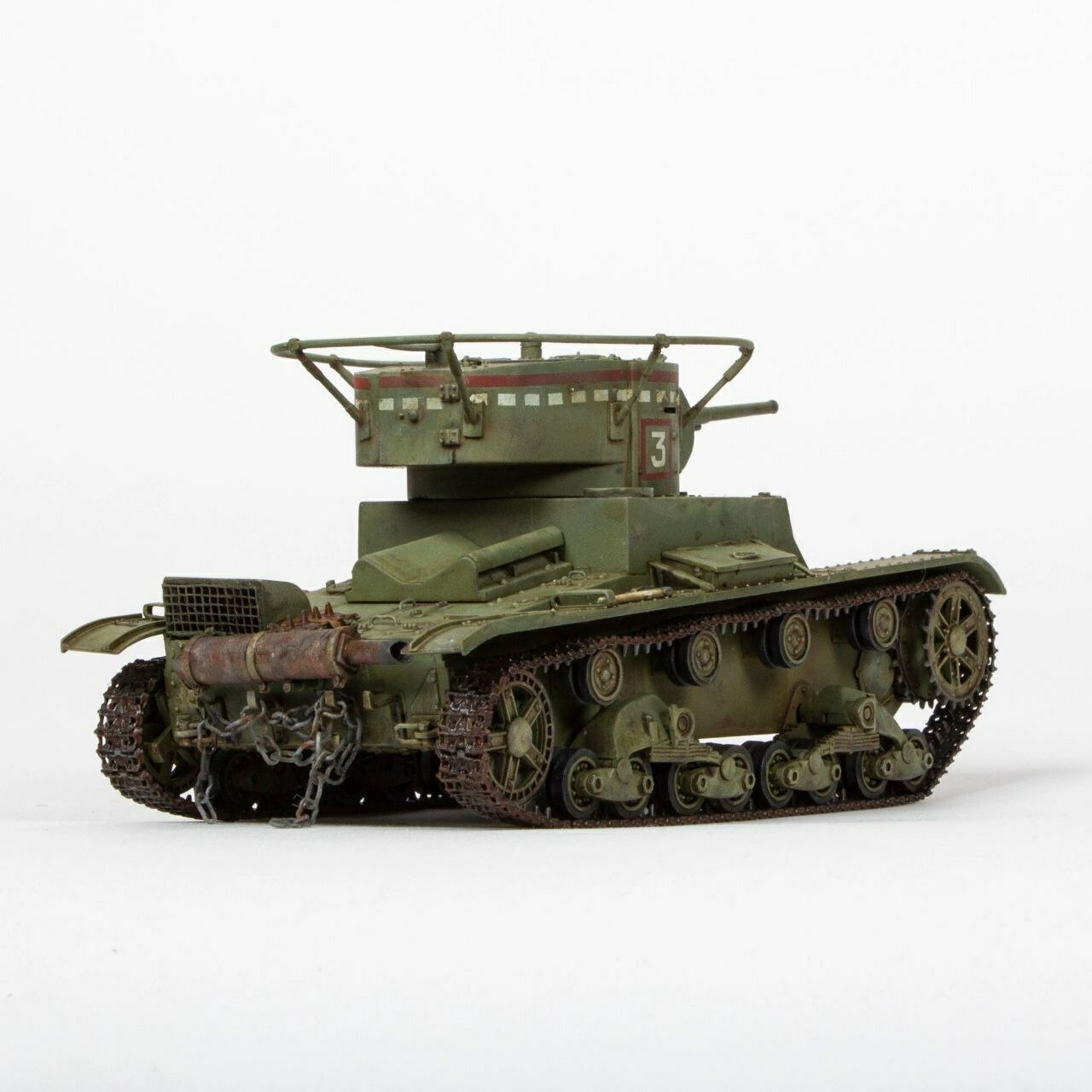 t 26 zvezda 1 35 melhoria kit modelagem escalar escala dt metralhadora 3D print model - Mito3D