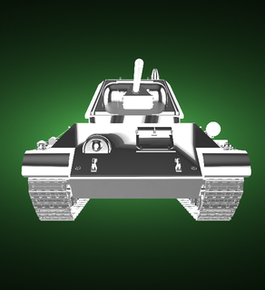 34 57 Zuhause Haus Sowjet Schlacht Panzer Welt of Krieg Donner Kampf Fahrzeug Militär Armee Marine 3d print model - Mito3D