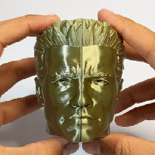 800 Arnold Schwarzenegger Gesicht Veränderung t800 Spielzeug Flip Gesichtsveränderung Terminator 3d print model - Mito3D