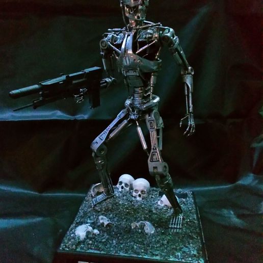 t-800 endoskeleton Kunst terminator 3D print model - Mito3D