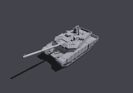 t 90 russo tanque t90 3d modelo imprimível rc militares jogos veículo brinquedos 3d print model - Mito3D