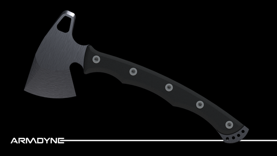t hawk tattico tomahawk crkt vari coltello airsoft pieno kit File ascia pratico 3d print model - Mito3D