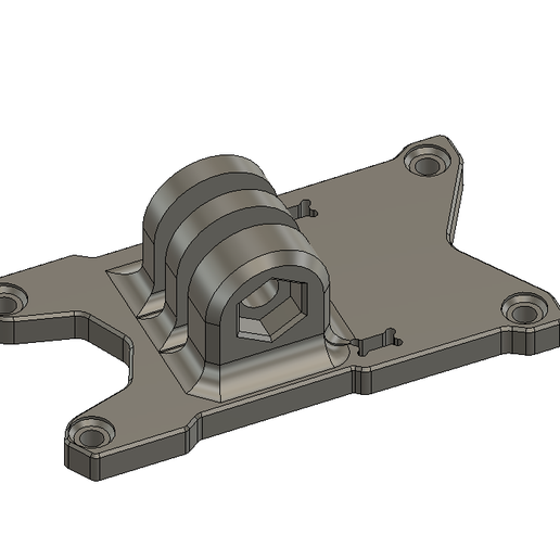 t motor ft5 mkii gopro monte tmotor fpv zangão tpu 3D print model - Mito3D