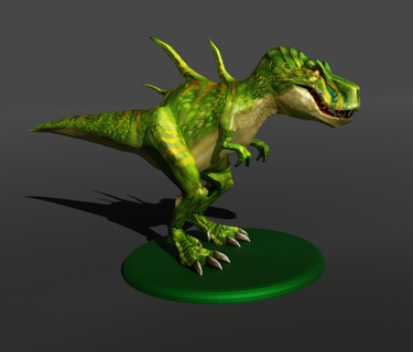 rex art tyrannosaure tirex dinosaure 3d print model - Mito3D
